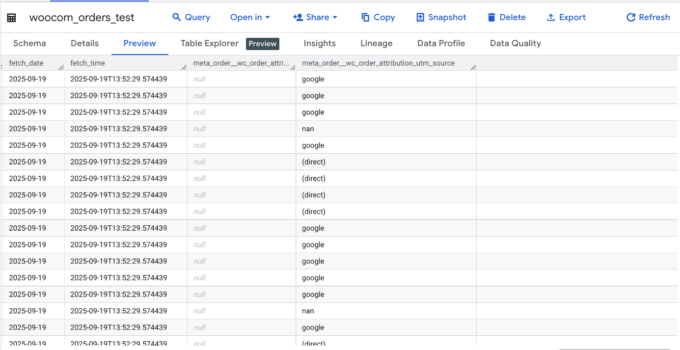 Woocommerce BigQuery Connector – How To Add Custom Fields | Ondigital ...